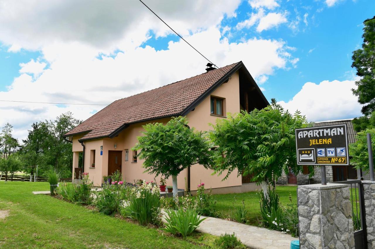 Apartman Jelena Rakovica Exteriör bild